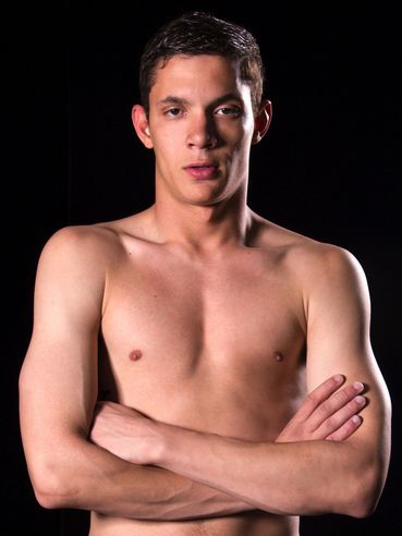Latin Gay Guy Michael Lee Is Staying Absolutely Naked Before The Working Camera