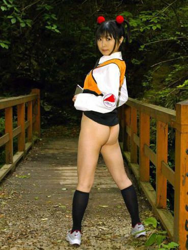 Asian College Girl Kuramoto Anna Is Flashing The Nude Up Skirt And Downblouse Outdoor