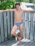 The Kinky Gay Stud Eion Is Shamelessly Shaking And Bouncing His Ram Rod Outdoor