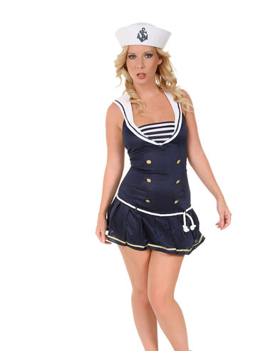 All The Sailors Would Like To See Mona Virtuagirl In This Uniform, For Sure.
