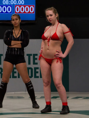 Addison Heart And Tara Lynn Foxx Wrestle In Bikini And Naked Before Strapon Sex